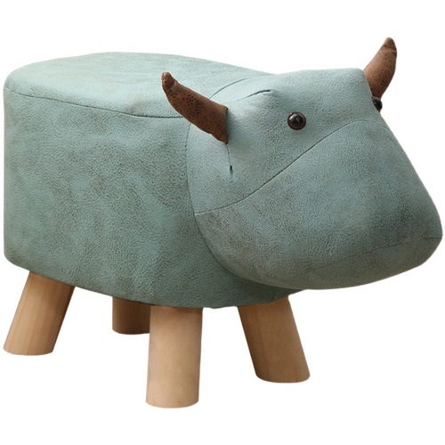 Small stool for household Internet celebrity children's cute cartoon animal stool small elephant changing shoes pet bench