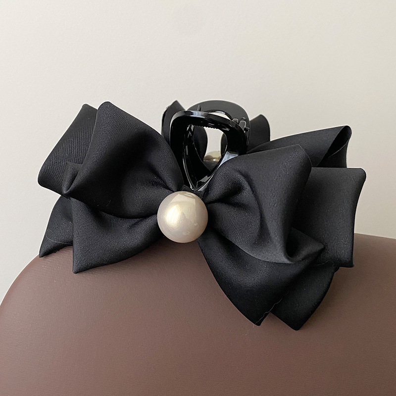 5,12 Zoll Retro-Haifischclip mit großer Schleife für Damen – Vintage-Haarspange mit voluminösem Design, hochwertiges Haar-Accessoire – Detail 7