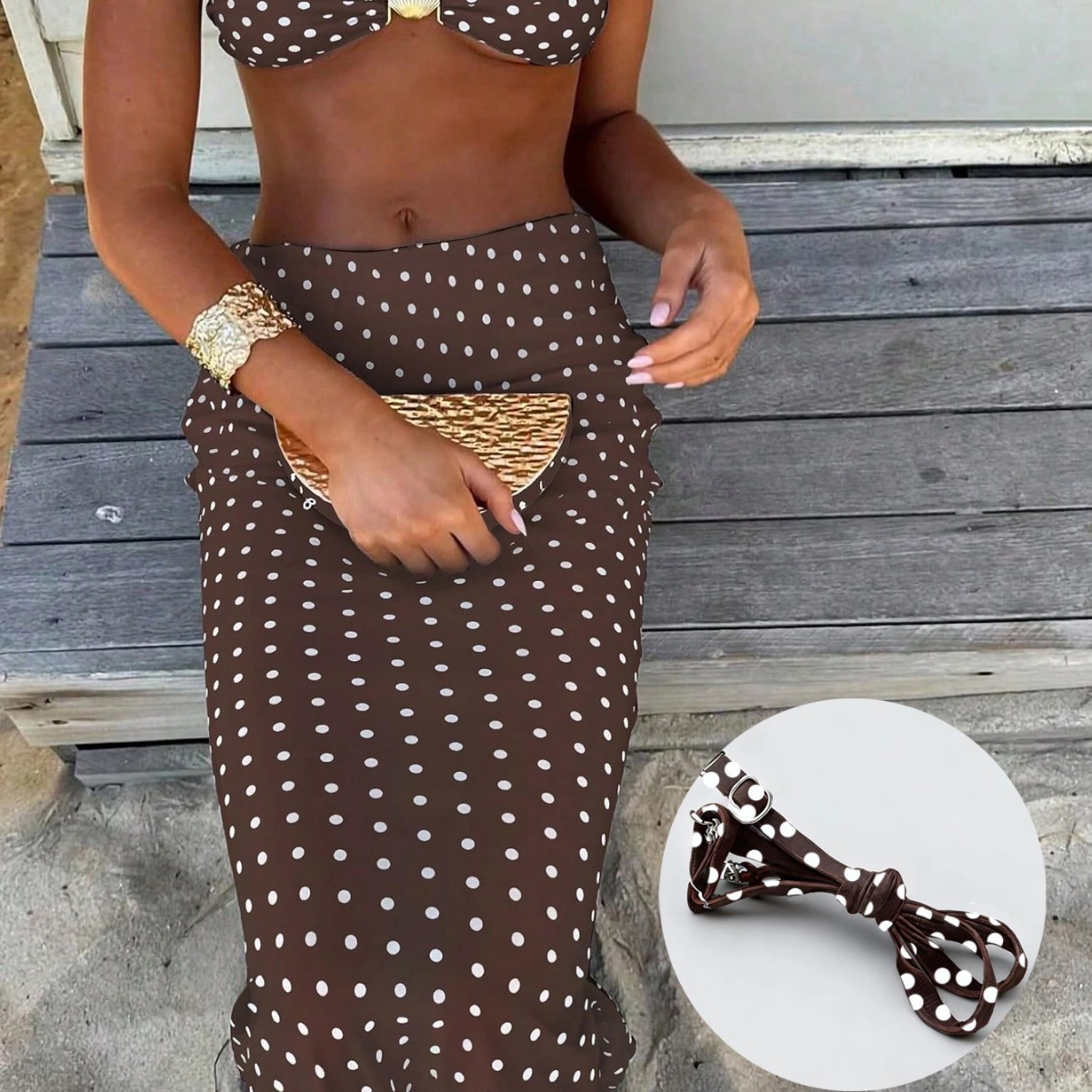 European And American Style Three Piece Swimsuit Set for Women Fashionable And Stylish Swimwear_ecoleips.com