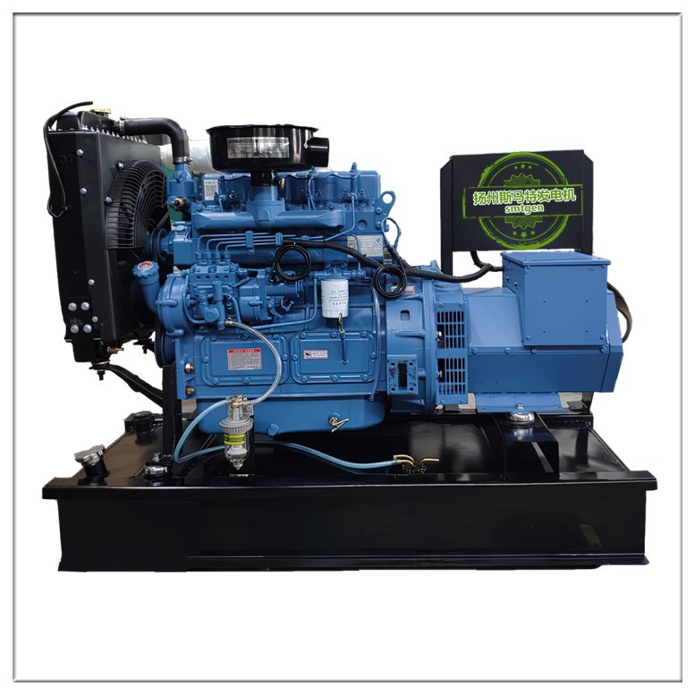 30KW华东4100直喷发动机配斯马特纯铜无刷发电机底座油箱自启动屏