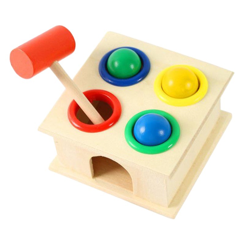 Mesa de percusión de madera, mesa de percusión, caja de martillo, mesa de pilotaje, ayudas didácticas, niños de 1-2-3 años, educación temprana, juguetes intelectuales para niños