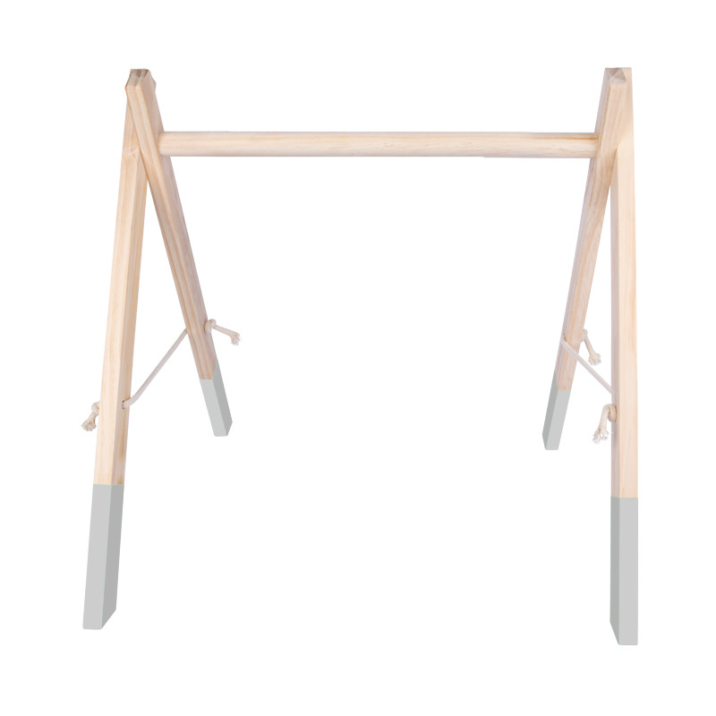 Diapositiva de madera interior swing escalada en roca combinación hogar pequeño juego paraíso Amazon Marco de escalada de madera maciza para niños