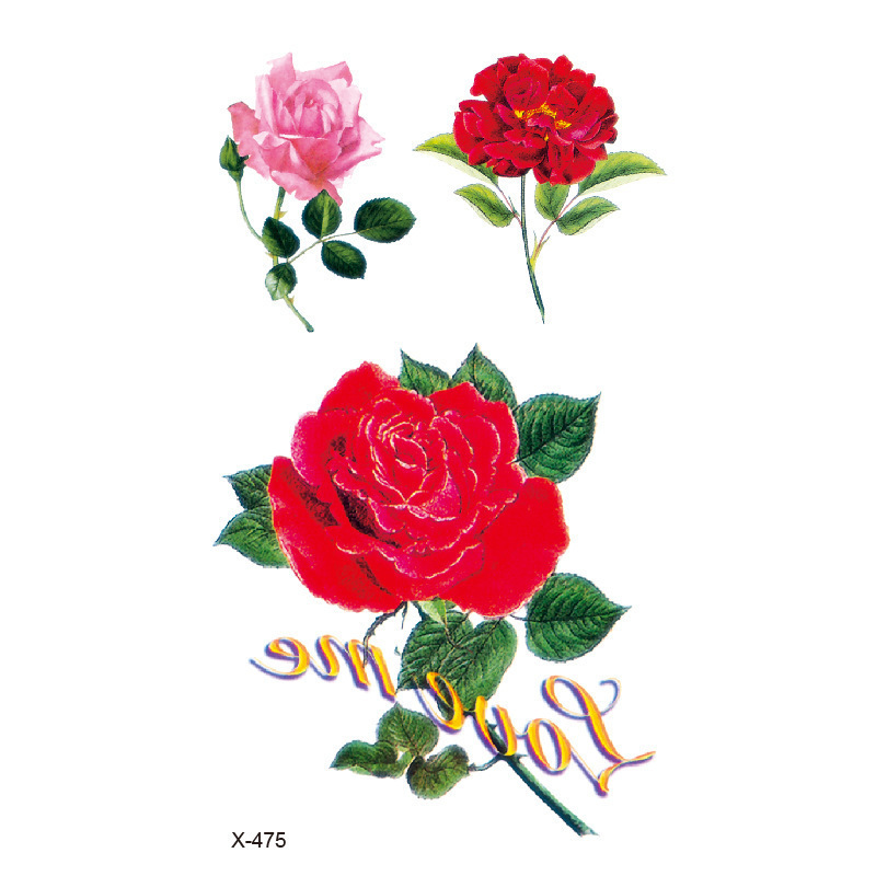 New Style Fresh and Cute Tattoo Stickers, Sexy and Adorable Small Designs, Heart-Shaped, Waterproof, Colorful, Artistic Flowers, Cartoon Temporary Stickers New Style Fresh and Cute Tattoo Stickers, Sexy and Adorable Small Designs, Heart-Shaped, Waterproof, Colorful, Artistic Flowers, Cartoon Temporary Stickers