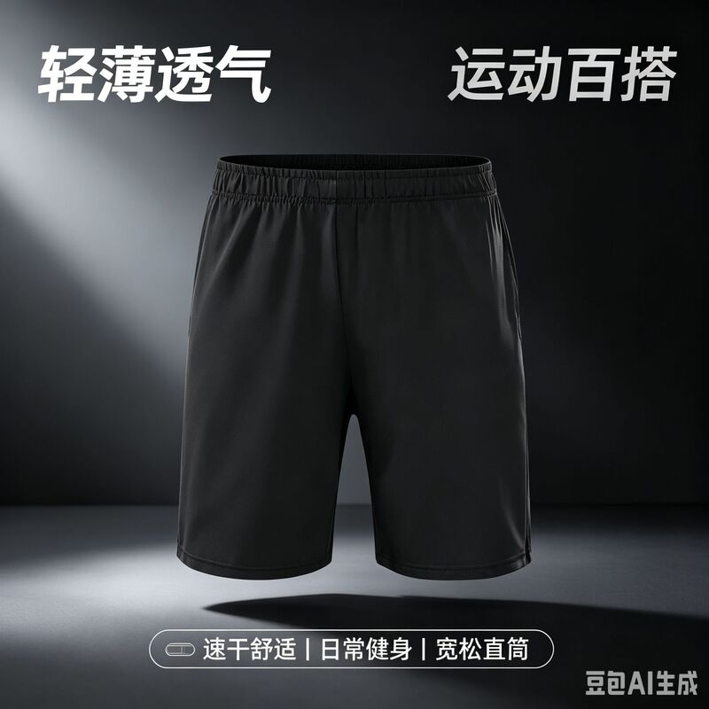 New athletic shorts for men, quick-drying, lightweight, and breathable. These five-inch athletic shorts are designed for summer wear and are suitable for outdoor activities New athletic shorts for men, quick-drying, lightweight, and breathable. These five-inch athletic shorts are designed for summer wear and are suitable for outdoor activities