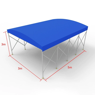 Avtomobil yan çətirləri Large Warehouse, Electric Basketball - length-5m-width-3m-height-3m-skeleton-top-cloth-see-description-for-size