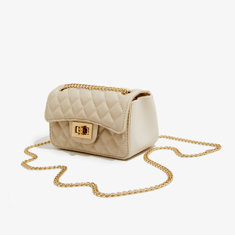 Women's Crossbody Small Square Bag In Pu Leather Fashion Handbag_voghion.com