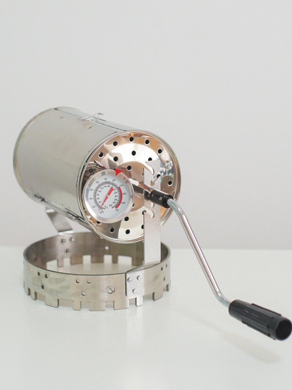 Semi-Direct Fire Hand-Cranked Bean Roaster Coffee Roaster Hand Net Household Hand-Cranked Bean Roaster Hand Net Baking Coffee Hand Net