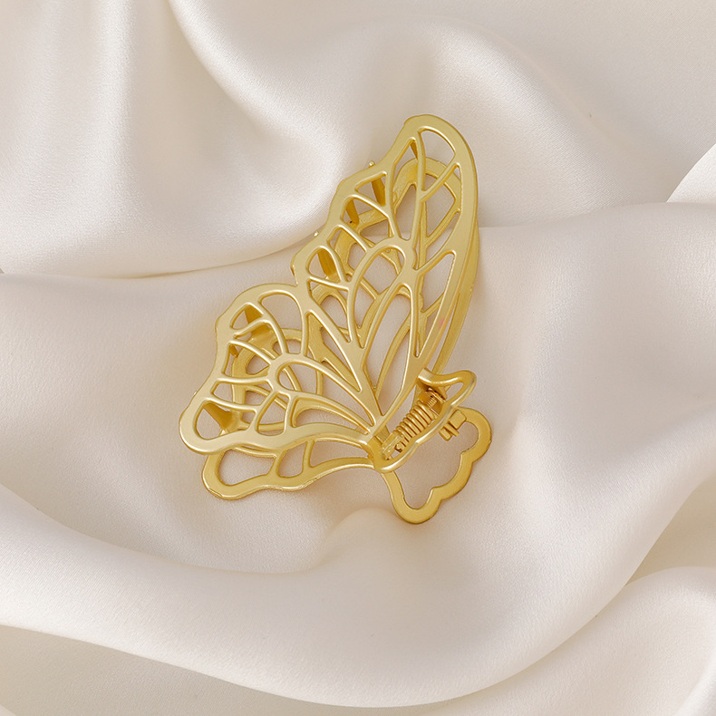 Korean Metal Butterfly Hair Clip display picture 7