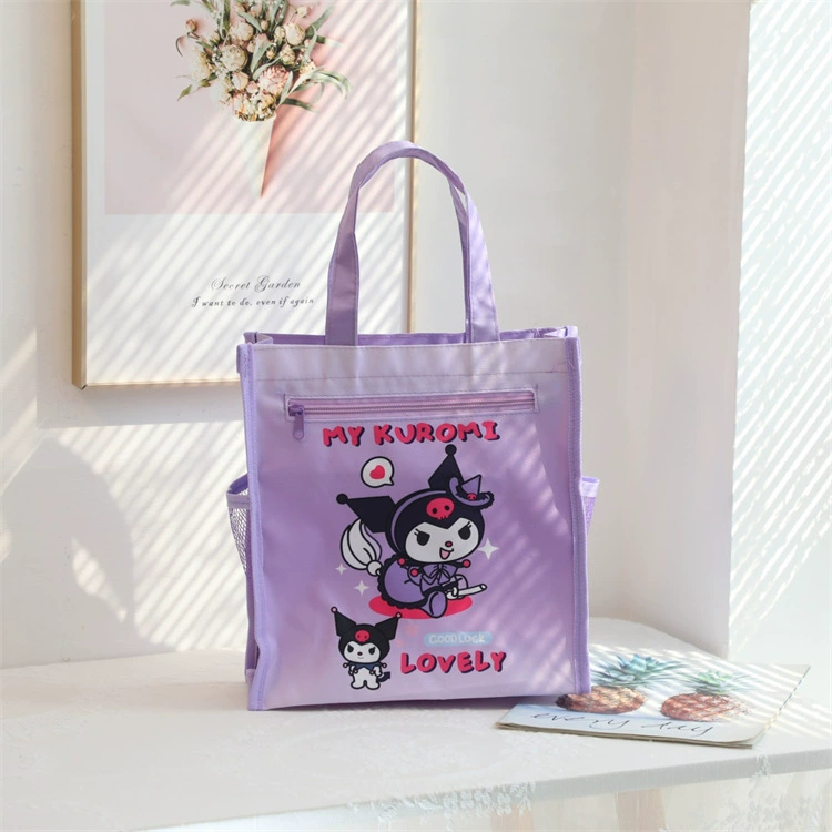 Japanese cute stationery, study bag, storage bag, linen bag