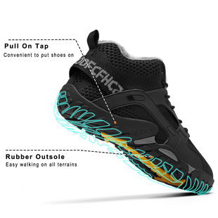 2024 New Cross-border Cotton Shoes Men's Outdoor Snow Boots fleece-lined Warm Non-slip Casual Hiking Cotton Shoes