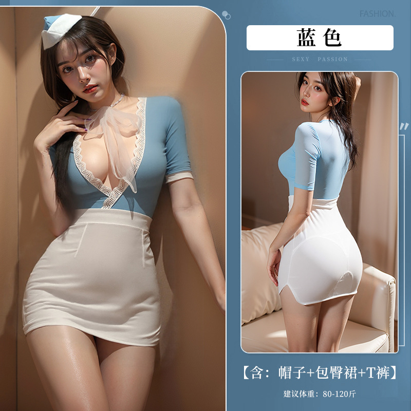 파란색