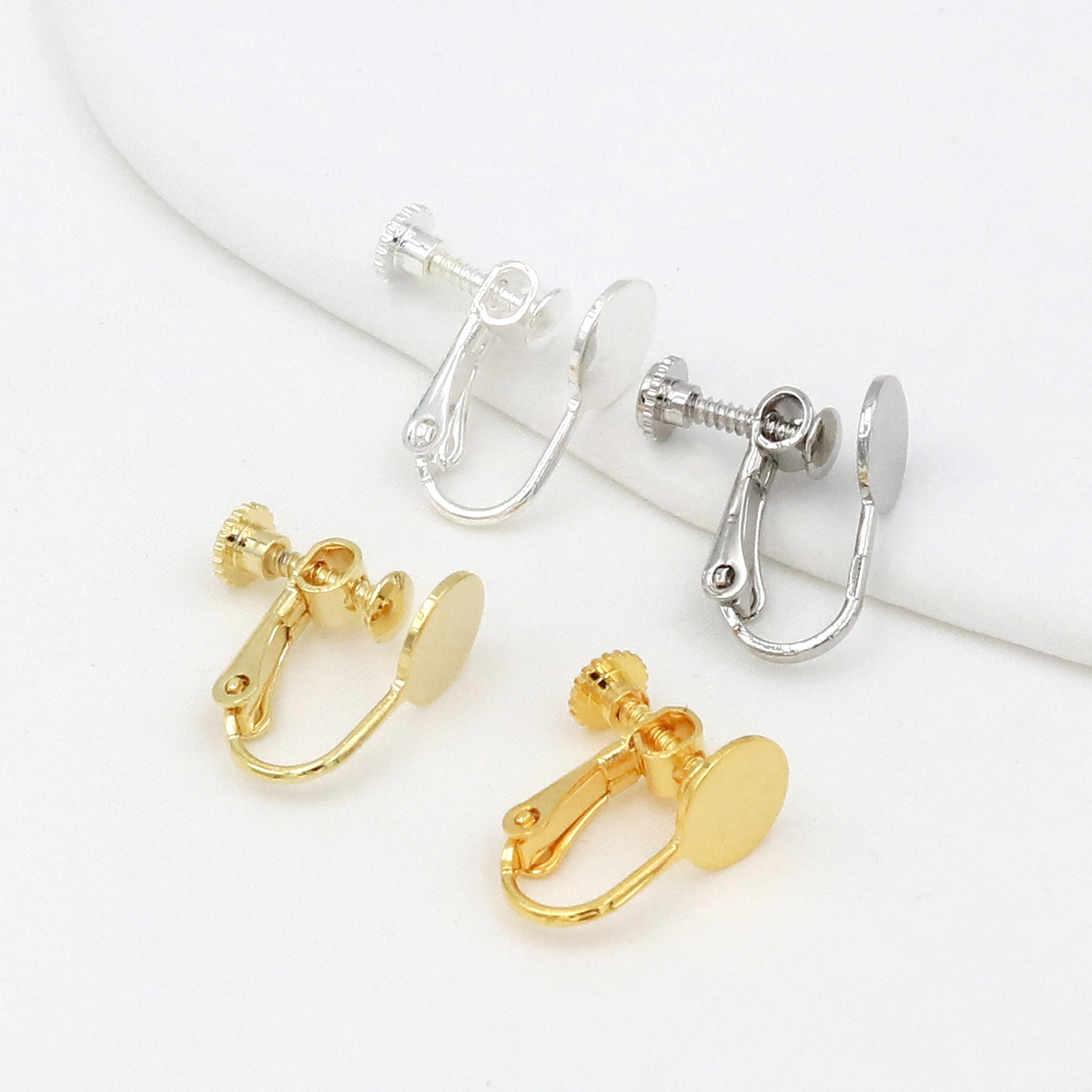 圆片螺丝耳夹无吊