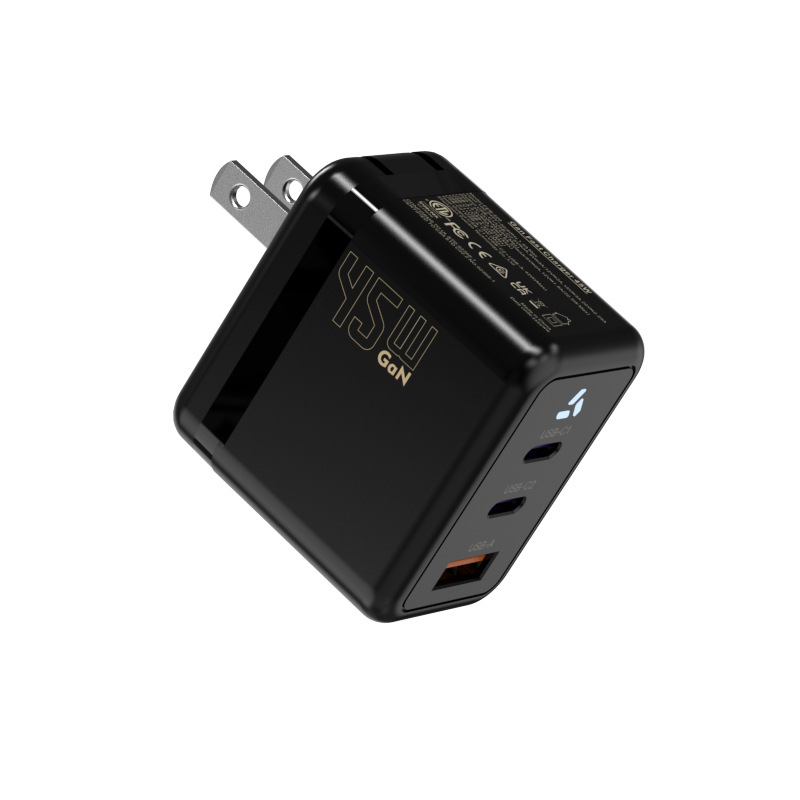 Diario 45W GaN cargador personalizado transfronterizo multipuerto rápido teléfono móvil portátil tablet PD cabeza de carga