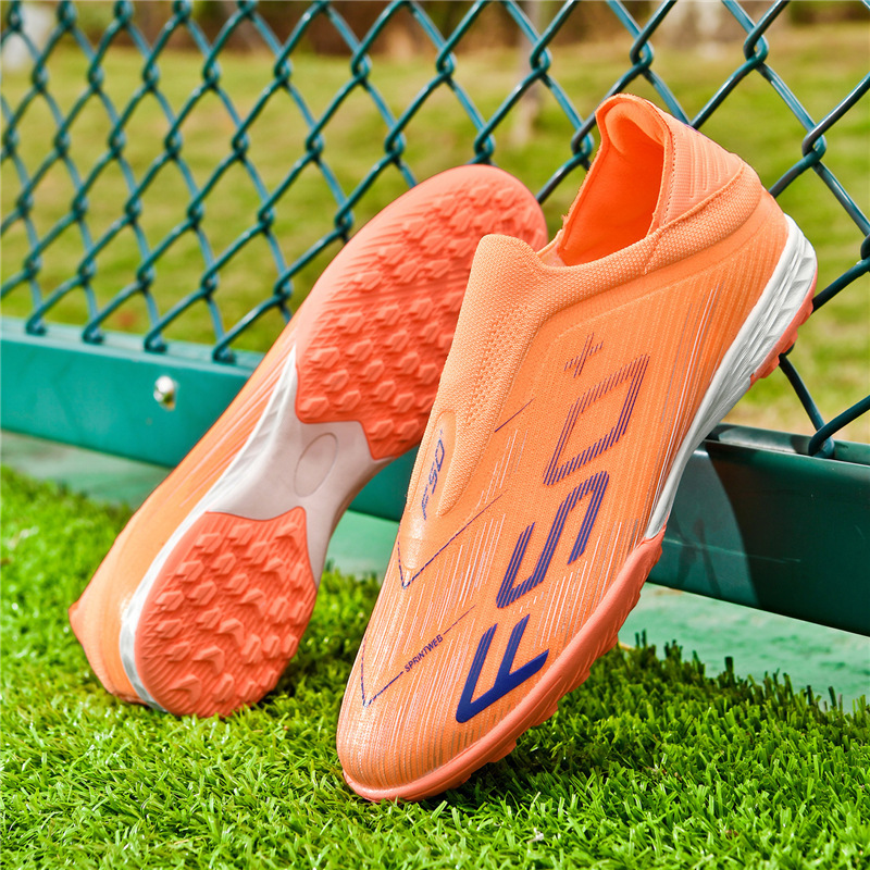 Tenis de Fútbol para Entrenamiento de Caucho Transpirables y Flexibles para Césped Natural y Artificial