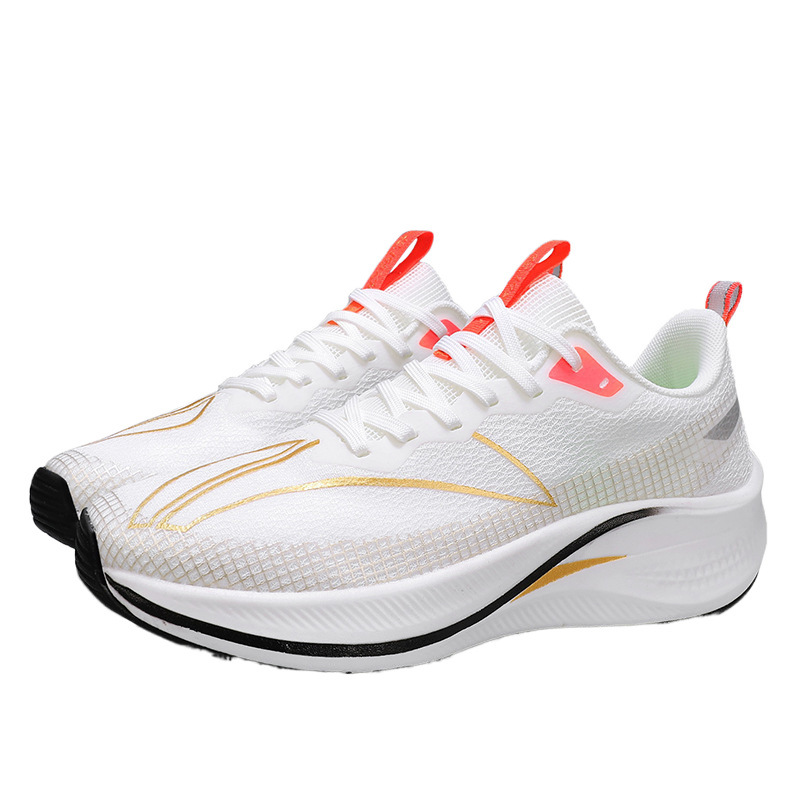 Zapatos de corrida de verano para hombres de carbono amortiguador zapatos deportivos transpirables pareja zapatos de viaje casuales zapatos de corrida ultraligeros profesionales