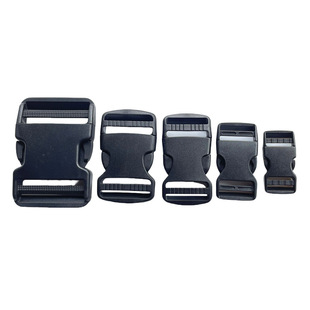 Factory direct double adjustment buckle two-way buckle thickened plastic buckle backpack buckle webbing buckle buckle