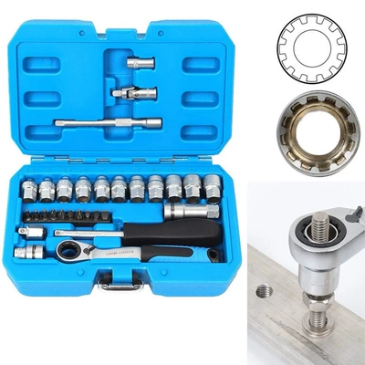 17-Piece Set of Multi-Functional Mühərrik tənzimləmə alətləri - 29-piece-set-of-sleeve-sets-14