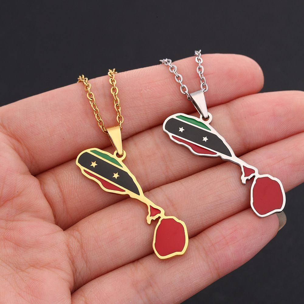 1 Piece Fashion Geometric Stainless Steel Plating Pendant Necklace_colorza_9