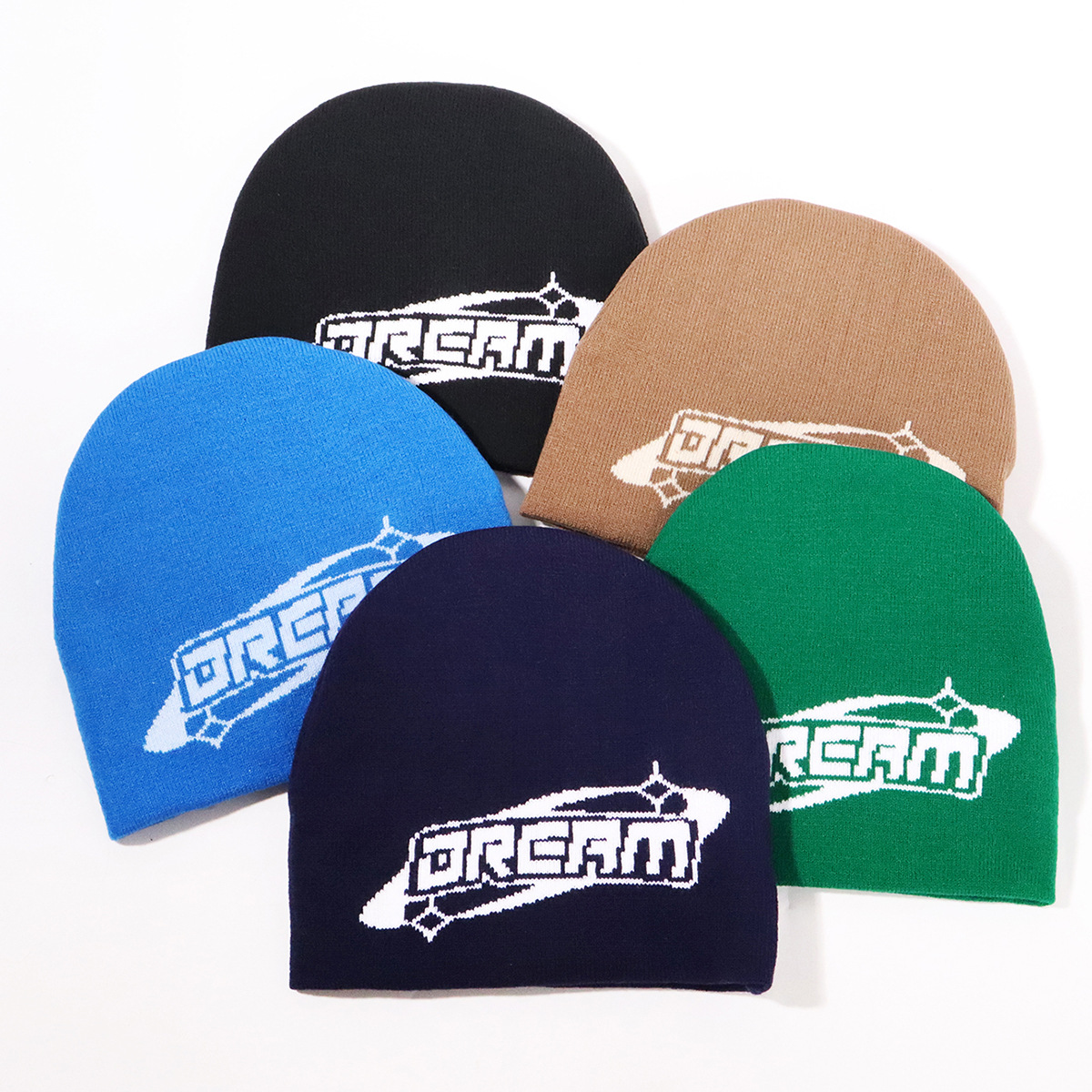 Unisex, elegantna pletena kapa sa slovima, muška i ženska ležerna topla i hladna kapa za van_voghion.com