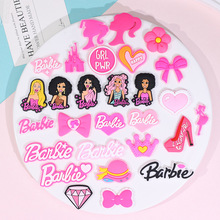 【芭比系列】小号diy饰品配件PVC软胶平面贴片手机壳装饰配件跨境