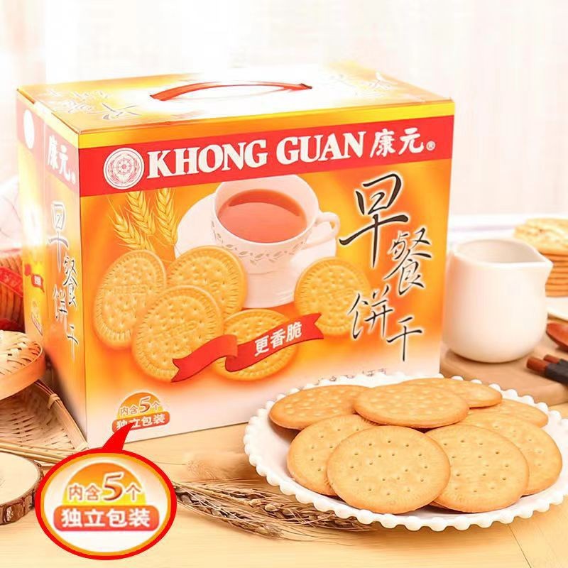 康元早餐饼干1000g薄脆解馋零食夜宵充饥怀旧饼干小吃整箱批发-阿里巴巴