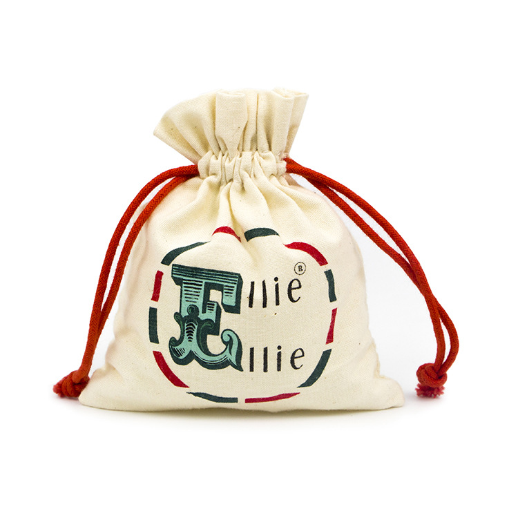 定 做香包礼品袋 有机棉布袋束口 抽绳小包装布袋 饰品收纳小包