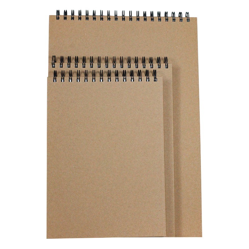 Thickened cowhide sketchbook 8K sketchbook 16k student art special drawing book a4 art book