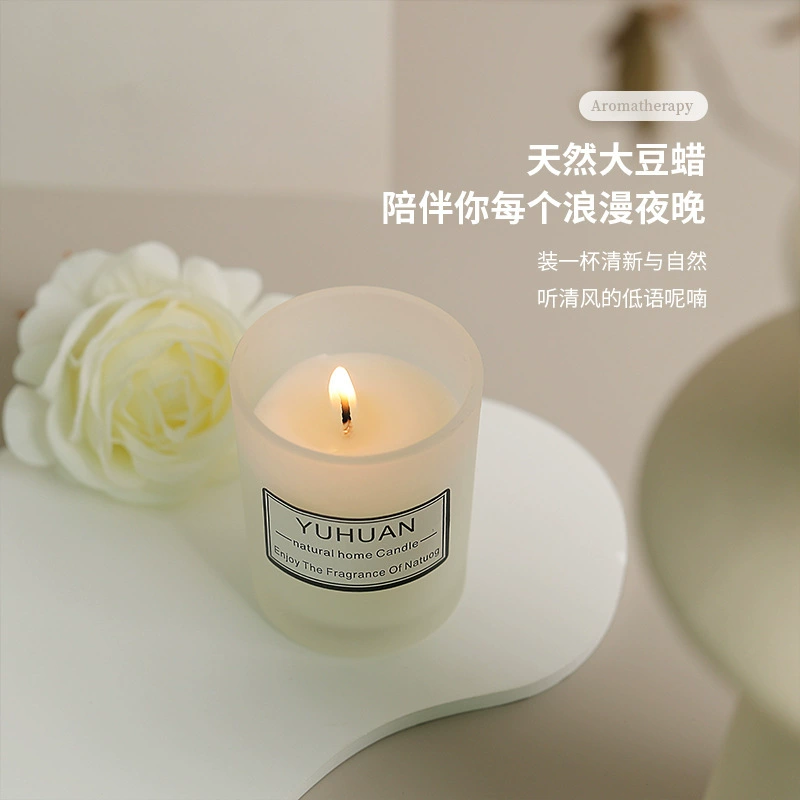 Matte aromatherapy, perfumed candle handmade, Birthday gift