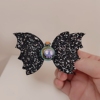 Cute children's hairgrip, decorations, hair accessory with bow, 2023 collection, halloween