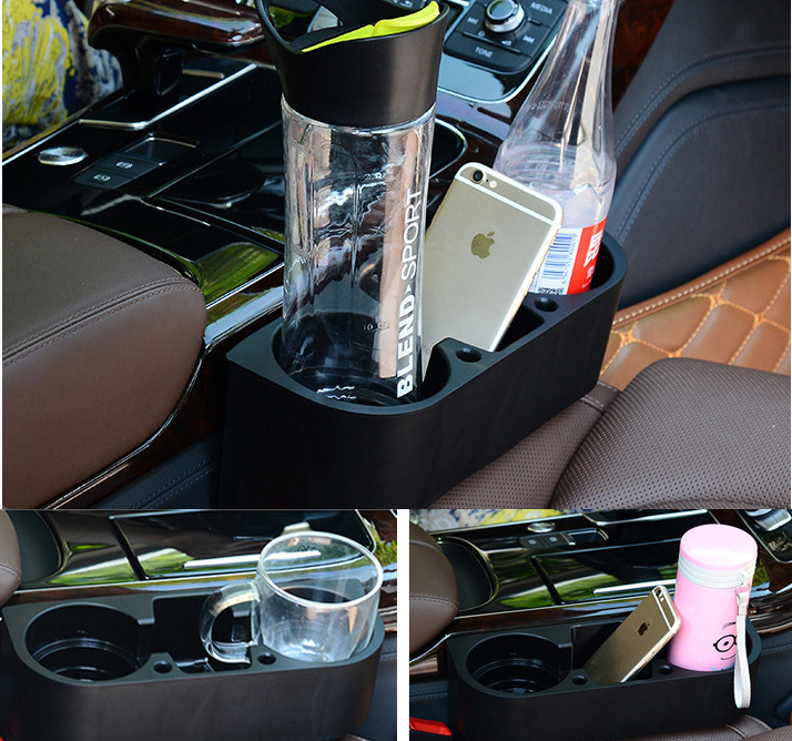 Cross-Border Car Seat Gap Storage Box Car Water Cup Holder Storage Box Multi-Functional Storage Mobile Phone Beverage Holder