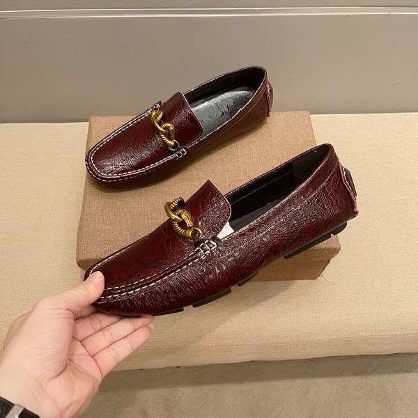 2025 comercio exterior transfronterizo zapatos de hombre Bean estilo británico zapatos casuales de hombre zapatos de conducción zapatos de cuero zapatos Lefour