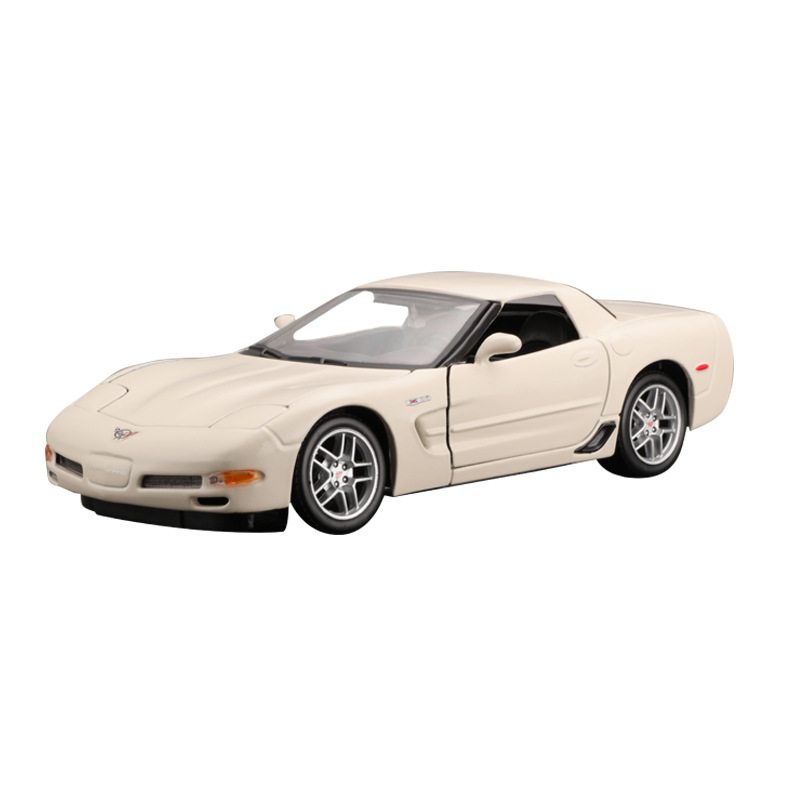 MEICHI 그림 1:24 CHEVROLET CORVETTE Z06 시뮬레이션 합금 자동차 모델 모델 장식품 컬렉션 소년