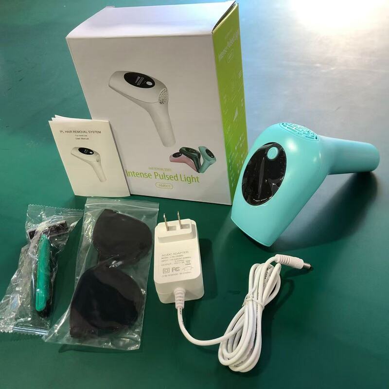 国境を越えた充電式ハンドヘルドポータブル肌若返りバッテリー家庭用プラグインフラッシュ肌若返り脱毛器電動脱毛器|undefined