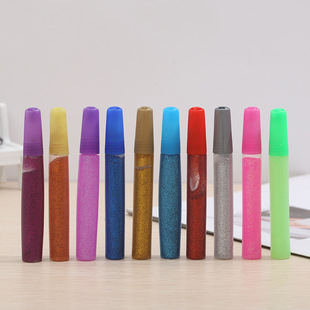 Glitter Glue Art Glitter Glue 10ml Glitter Glue 10g Gold Powder Glue Gold Powder Glitter Color Onion Powder diy Graffiti Glue