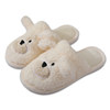 Cute design slippers for beloved, demi-season bag, with little bears, trend of season, 2021 collection