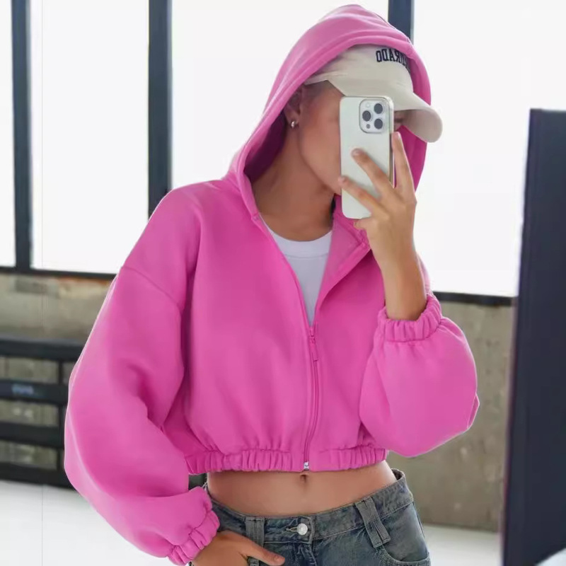 2024 Amazon European and American Women's Clothing Spring and Autumn New Casual Foreign Trade Top Hoodie Long Sleeve Sweatshirt Women 2024 Amazon European and American Women's Clothing Spring and Autumn New Casual Foreign Trade Top Hoodie Long Sleeve Sweatshirt Women