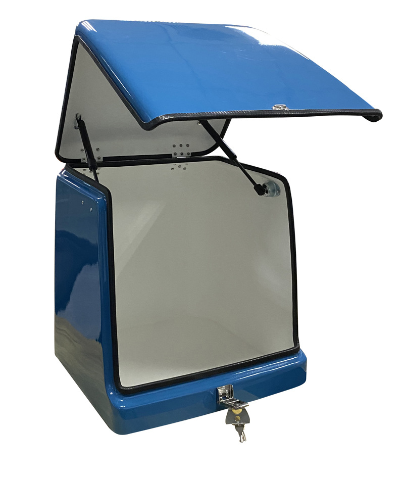 Factory Direct Sales Large Anti-Shake Scooter Durable Large-Capacity Tail Box Special Box for Delivery Riders for Food Delivery