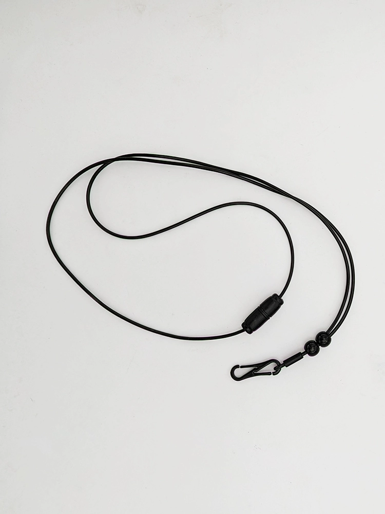 Basketball referee sweatless anti -rope anti -explosion rope anti -rope tope coach whistle silicon glue rope lane rope whistle