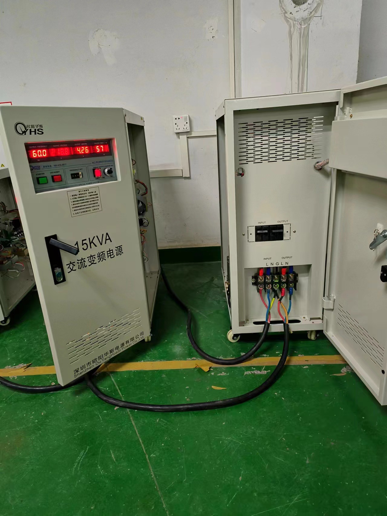 ŷ����˹15KVA��Ƶ��Դ�������������120V 60HZ�����Գ��ڲ�Ʒ