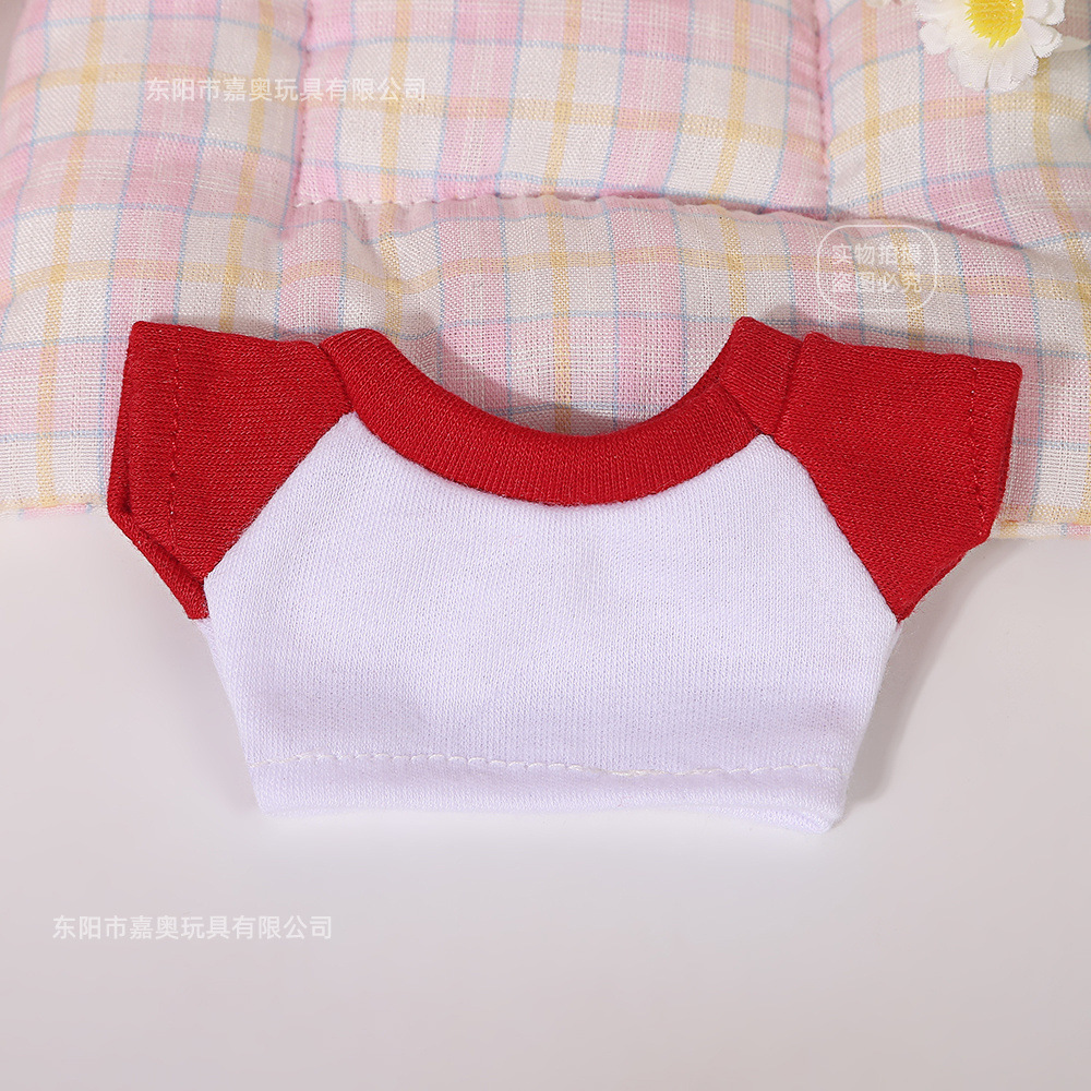 153#스플라이스 반소매 - 빨간색과 흰색