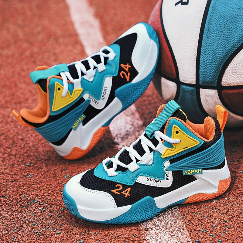 Dziecięce buty do koszykówki sportowe oddychające_voghion.com