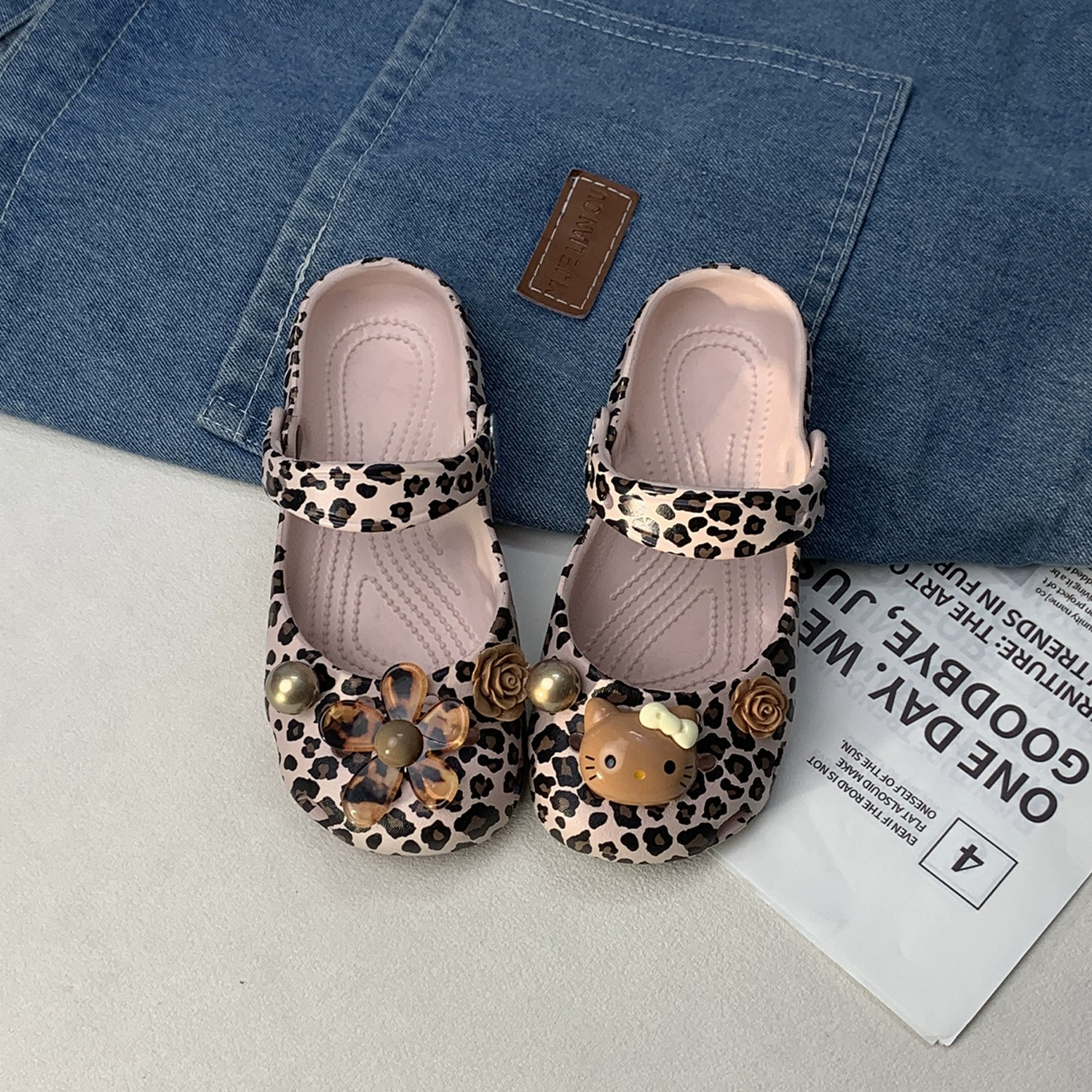 Children's Crocs 2026 Summer Slippers Girls' Sandals Baotou Outerwear Sandals Anti-Slip Baby Shoes Princess Shoes