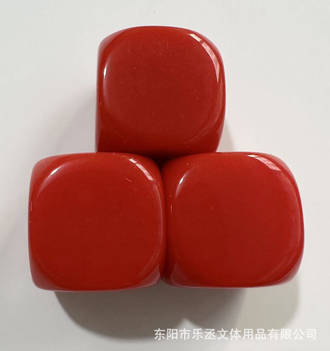 20mm 빨간색 광택 표면