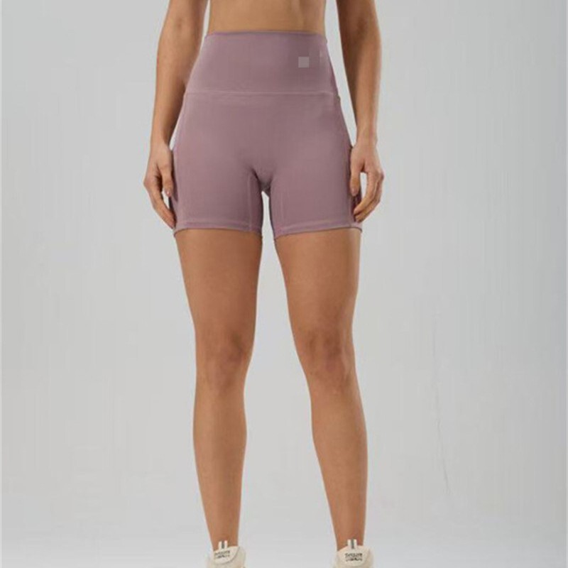 Women's Tight Training Running Exercise Yoga Fitness High Elastic Breathable Fashion Quick-Drying Sports Boxer Shorts