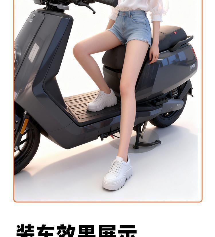 Suitable for Niu N1S/N1 foot mats, waterproof, full coverage TPE car floor mats, modified electric vehicle accessories, decoration