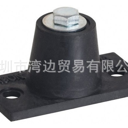 Mason ND-A-Black黑色氯丁橡胶双偏转落地式防振器【议价】