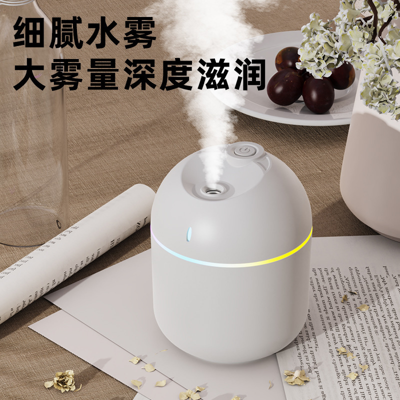 ミニ水滴加湿器ホームサイレントカーオフィスデスクトップ大霧量エアコン加湿器クロスボーダー卸売|undefined
