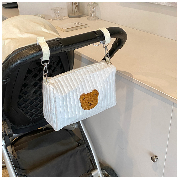 유모차 걸이 가방 보관 가방 대용량 다기능 통기성 엄마 가방 유아 및 유아 외출 기저귀 가방