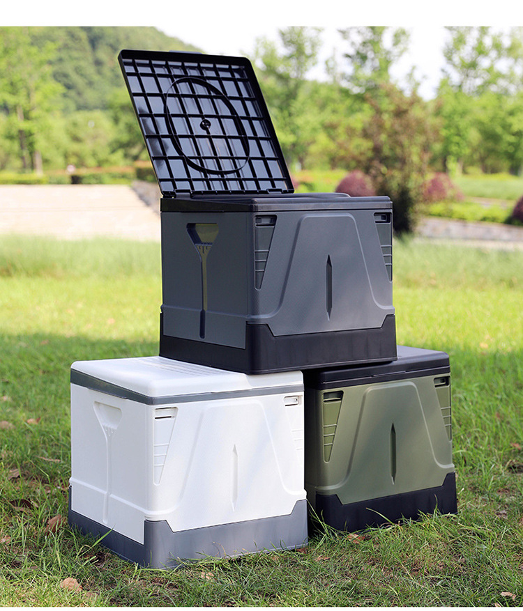 [in stock Wholesale] Outdoor Toilet Car Portable Foldable Small Toilet Camping Camping Deodorant Toilet