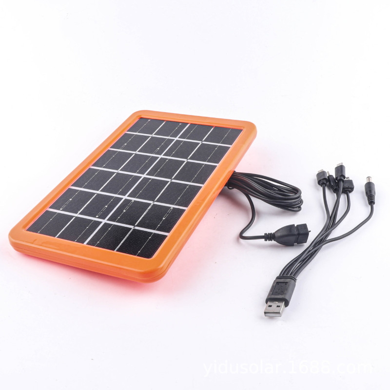 Gdflash Solar Photovoltaic Panel/Solar Panel 3W Voltage-Stabilized Plastic Solar Charger Gdflash Solar Photovoltaic Panel/Solar Panel 3W Voltage-Stabilized Plastic Solar Charger